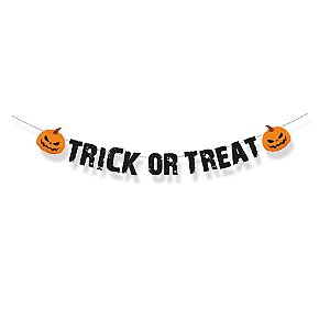 Faixa Decorativa Halloween - Trick or Treat - 1 unidade - Cromus - Rizzo