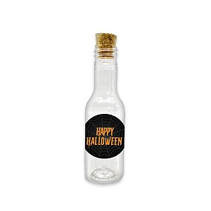 Garrafinha de Plástico 50ml com Tampa Rolha - Halloween Scary Night - 10 unidades - Rizzo
