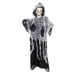 Caveira Das Trevas - 95 x 73 x 13 cm - Halloween  - 1 unidade - Cromus - Rizzo Confeitaria