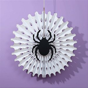 Leque Decorativo Pop Aranha - 49 cm - 1 unidade - Rizzo