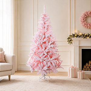 Árvore Cotton - 420H - Nevada Rosa - 1,5 metros - 1 unidade - Cromus - Rizzo