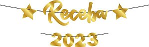 Faixa Ano Novo - Receba 2023 - 1 unidade - Regina - Rizzo