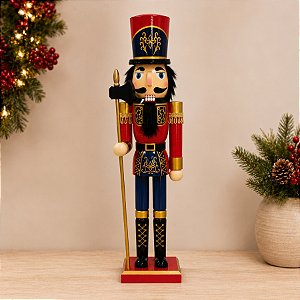Quebra Nozes Com Espada - Madeira - 60Cm - Modelo A - 1 unidade - Rizzo