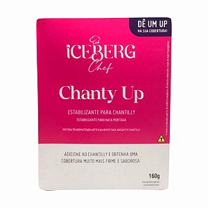 Estabilizante de Chantilly Chanty Up - 160g - 1 unidade - Iceberg Chef - Rizzo