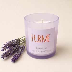 Vela Aromática - Lavanda - 1 unidade - Cromus - Rizzo