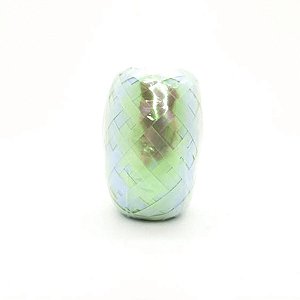 Fitilho Decorativo 50m - Verde Holográfico - 1 unidade - Rizzo