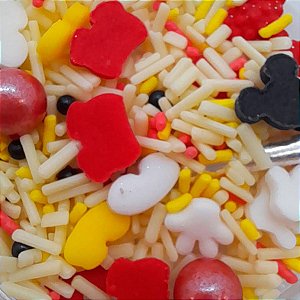 Confeito Decorativo - Fairy Sprinkles - Mickey - Sortido - 250g - 1 unidade - Rizzo