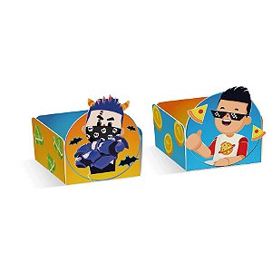 Forminha para Doces Festa PK XD Reta Pizza Guy e Nimdia - 24 Unidades - Cromus - Rizzo