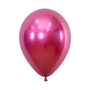 Balão de Festa Latéx Reflex - Fúcsia (Cor:912) -  Sempertex - Rizzo