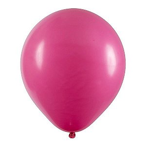 Balão de Festa Redondo Profissional Látex Liso - Rosa Maravilha - Art-Latex - Rizzo BalõesM+