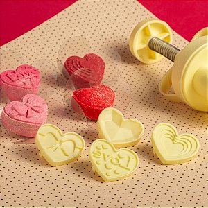 Kit Ejetor Max - Corações - 1 unidade - BlueStar - Rizzo