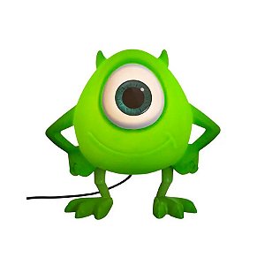 Luminária Mike Monstros S.A - 1 unidade - Disney Original - Usare