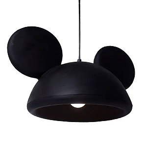 Luminária Pendente Orelhas Mickey - 1 unidade - Disney Original - Usare