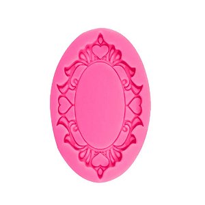 Molde de Silicone Moldura Realeza S1504 - 1 unidade - Molds Planet - Rizzo