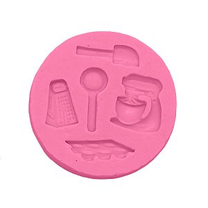 Molde de Silicone Utensílios de Cozinha S1436 - 1 unidade - Molds Planet - Rizzo