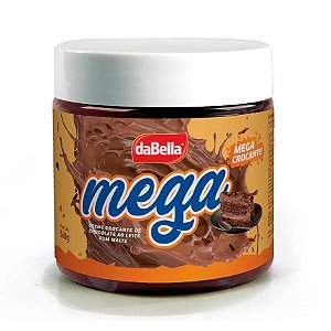 Cremeo de Chocolate Mega Crocante 560g - 1 unidade - DaBella - Rizzo