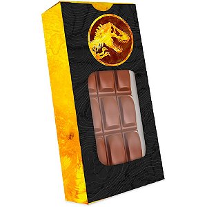 Caixa para Tablete de Chocolate - Jurassic World 3 - 10 unidades - Festcolor - Rizzo
