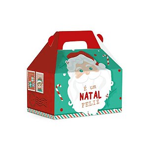 Caixa Maleta Kids de Natal - Polo Norte - 10 unidades - Cromus - Rizzo