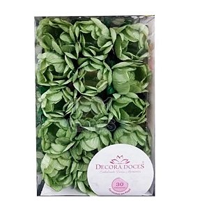 Forminha para Doces Finos - Magnolia Verde - 30 unidades - Decora Doces - Rizzo