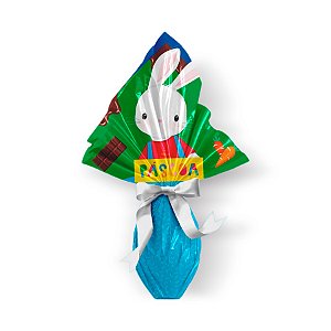 Saco Express 35x35cm para Ovos de 250g a 350g - Brilho de Pascoa Coelho - 25 unidades - Cromus - Rizzo