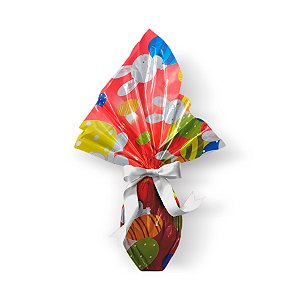 Saco Express 32x32cm para Ovos de 150g a 200g - Piscina de Ovos Vermelho - 25 unidades - Cromus - Rizzo