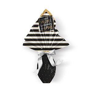 Saco Express 44x44cm para Ovos de 500g a 750g - Recheado de Amor - 25 unidades - Cromus - Rizzo