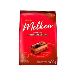 Chocolate Ao Leite Gotas - 400g - 1 unidade - Melken - Rizzo