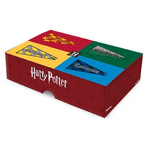 Caixa 6 Doces Retangular com Visor - Harry Potter - 1 unidade - Festcolor - Rizzo