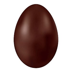 Casquinha Pronta para Ovo de Páscoa de 50g - Chocolate Meio Amargo Melken - Peso 16g cada - 48 unidades - Rizzo