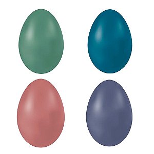 Casquinha Pronta para Ovo de Páscoa de 50g - Colors Sortido - Chocolate Branco SICAO com Corante - Peso 20g cada - 48 un