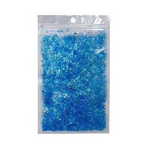 Confete Metalizado 15g - Nacarado Azul - Artlille - Rizzo Balões