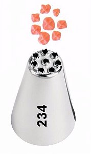 Bico para Confeitar Chuveirinho 234 Cake Brasil Rizzo Confeitaria