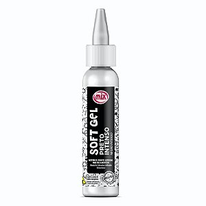 Corante Softgel Preto 25g Mix