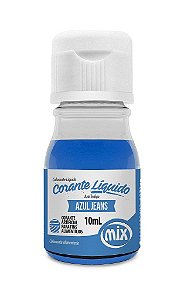 Corante Liquido Azul Anis 10ml Mix