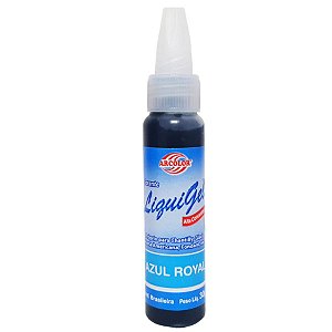 Corante Liquigel Azul Royal 30g Arcolor Rizzo Confeitaria