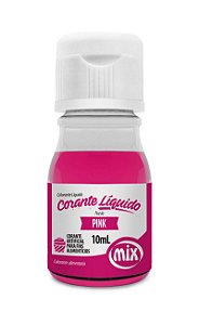 Corante Liquido Pink 10ml Mix