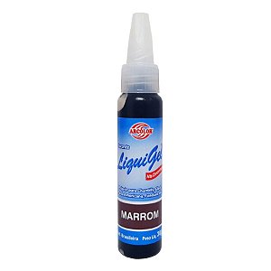 Corante Liquigel Marrom 30g Arcolor  Confeitaria