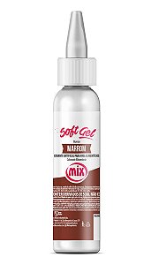 Corante Softgel Marrom Chocolate 25g Mix