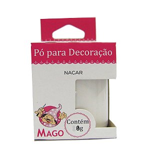 Pó para decoração nacar 8g Mago