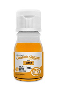 Corante Liquido Laranja 10ml Mix