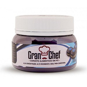 Corante em pó hidrossoluvel azul 30g Granchef