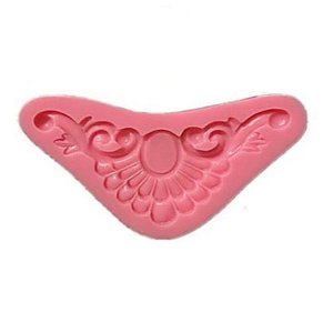 Molde de silicone Arabesco S61 Molds Planet Rizzo Confeitaria