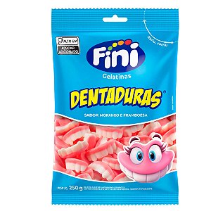 Bala Dentadura - 250g - 1 unidade - Fini - Rizzo