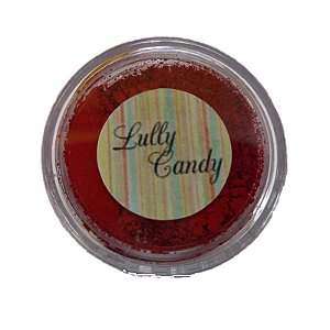 Corante em Pó Lipossolúvel Vermelho 1,9g LullyCandy Rizzo Confeitaria