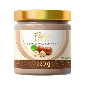 Creme de Avelã com Wafer - 220g - 1 unidade - Flakes Buena - Rizzo