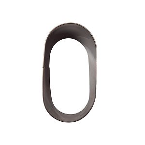 Cortador Aro Oval 10x4,5x4cm - Ref.2081  - 1 unidade - RR Cortadores - Rizzo