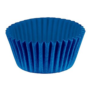 Forminha Gourmet Impermeável para Doces - Azul Royal - 100 unidades - Regina - Rizzo