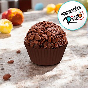 Forminha Gourmet Impermeável para Doces - Marrom - 100 unidades - Regina - Rizzo