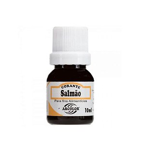 Corante Liquido Salmão 10ml Arcolor