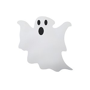 Placa Decorativa em EVA - Fantasma - 37x38cm - 1 unidade - Rizzo